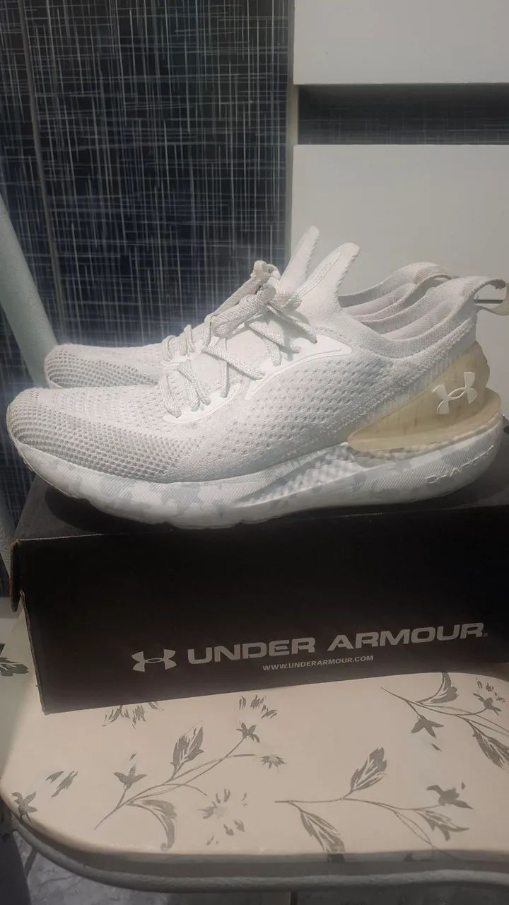 Tênis Under Amour CH Quicker Branco - Foto 4