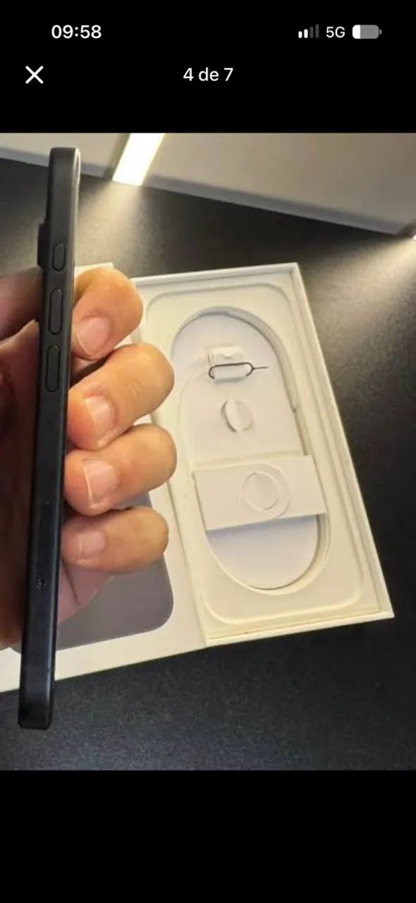 iPhone 16 Preto ? 128GB - Foto 3