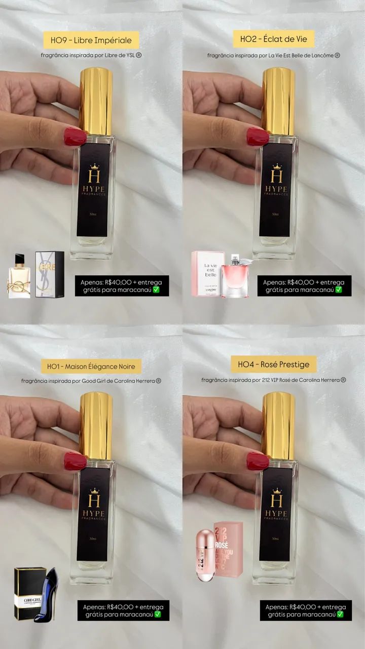 Perfumes inspirações - Foto 4