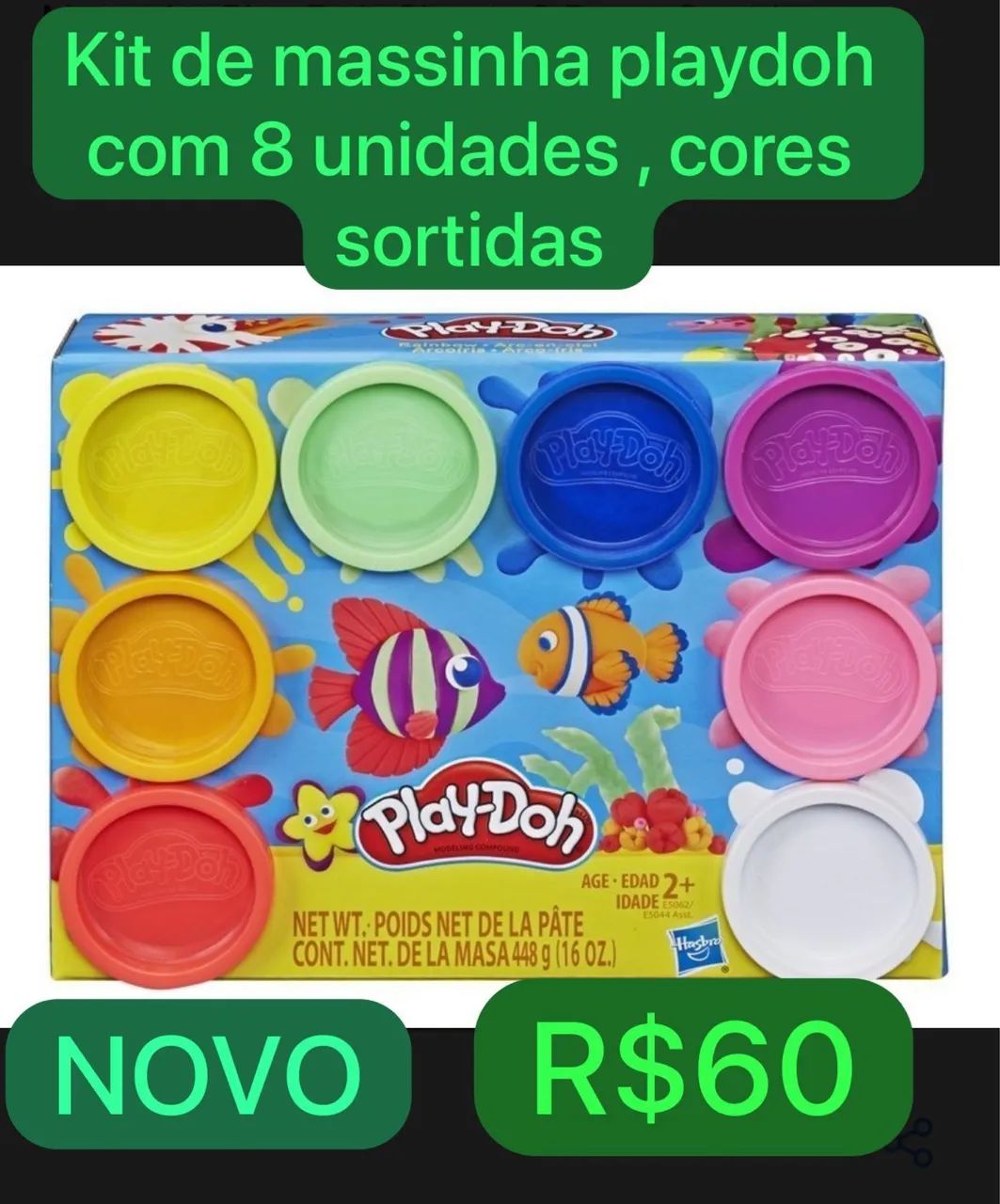 Massinha playdoh NOVA