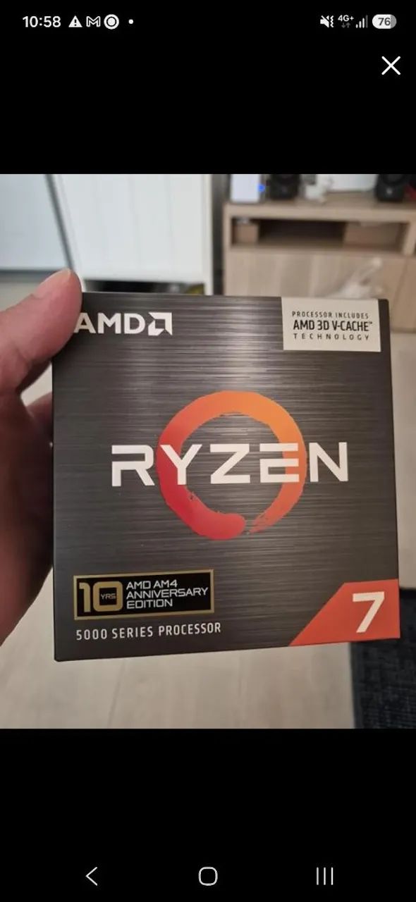 Processador AMD Ryzen 7 5800x3d - Foto 2