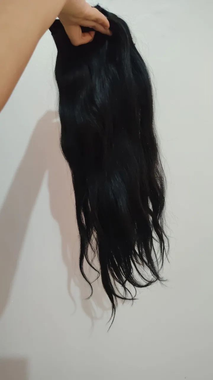 Cabelo humano telado 350g - Foto 2