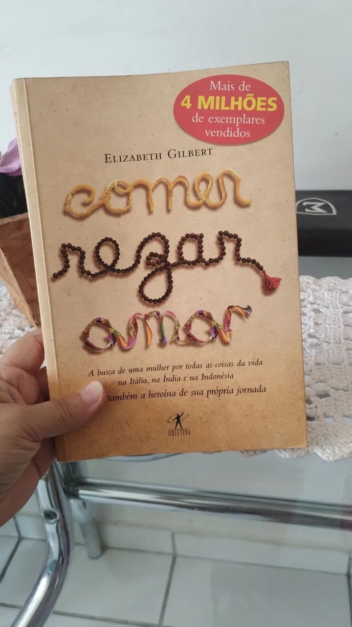 Livro Comer Rezar Amar