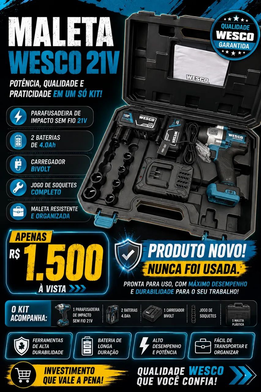 Caixa de Ferramenta. NOVA