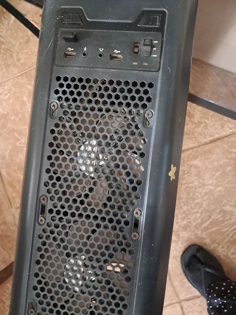Gabinete e pecas do computador 