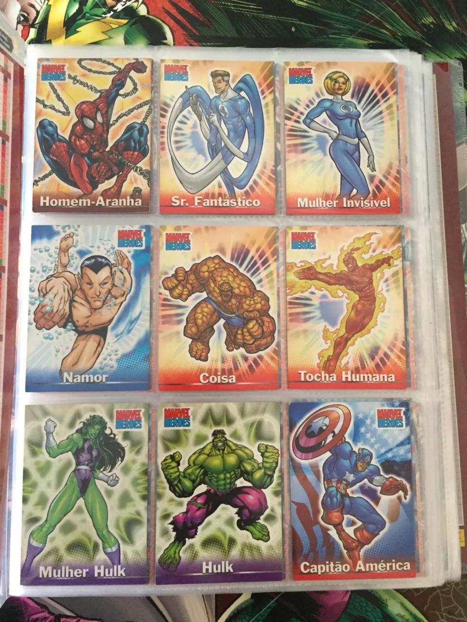 CARDS MARVEL HEROES