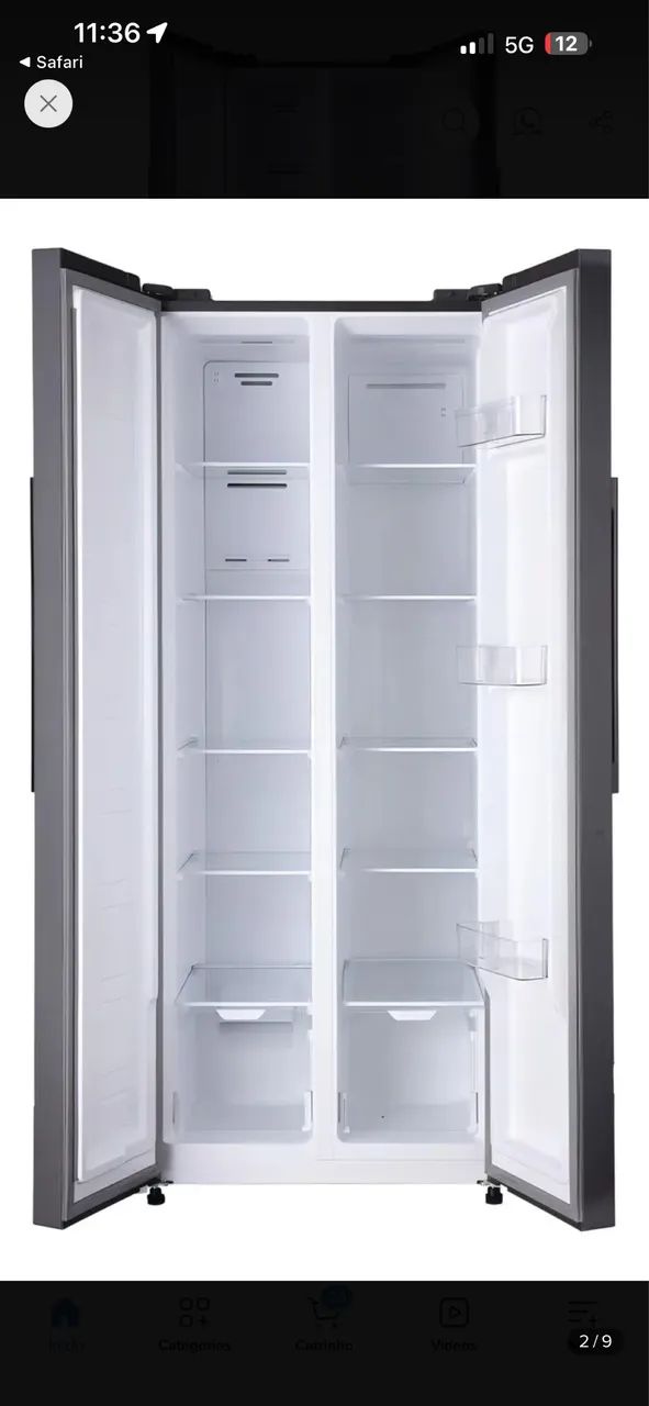 Geladeira side by side HQ quase sem uso !  - Foto 4