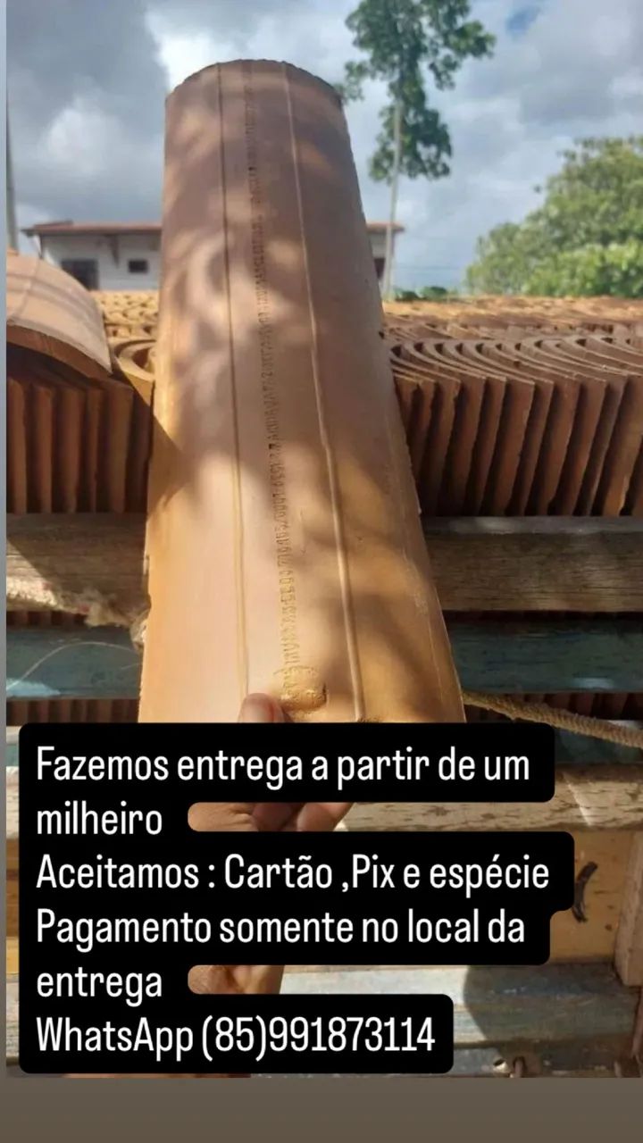 Telha Colonial intermediária 