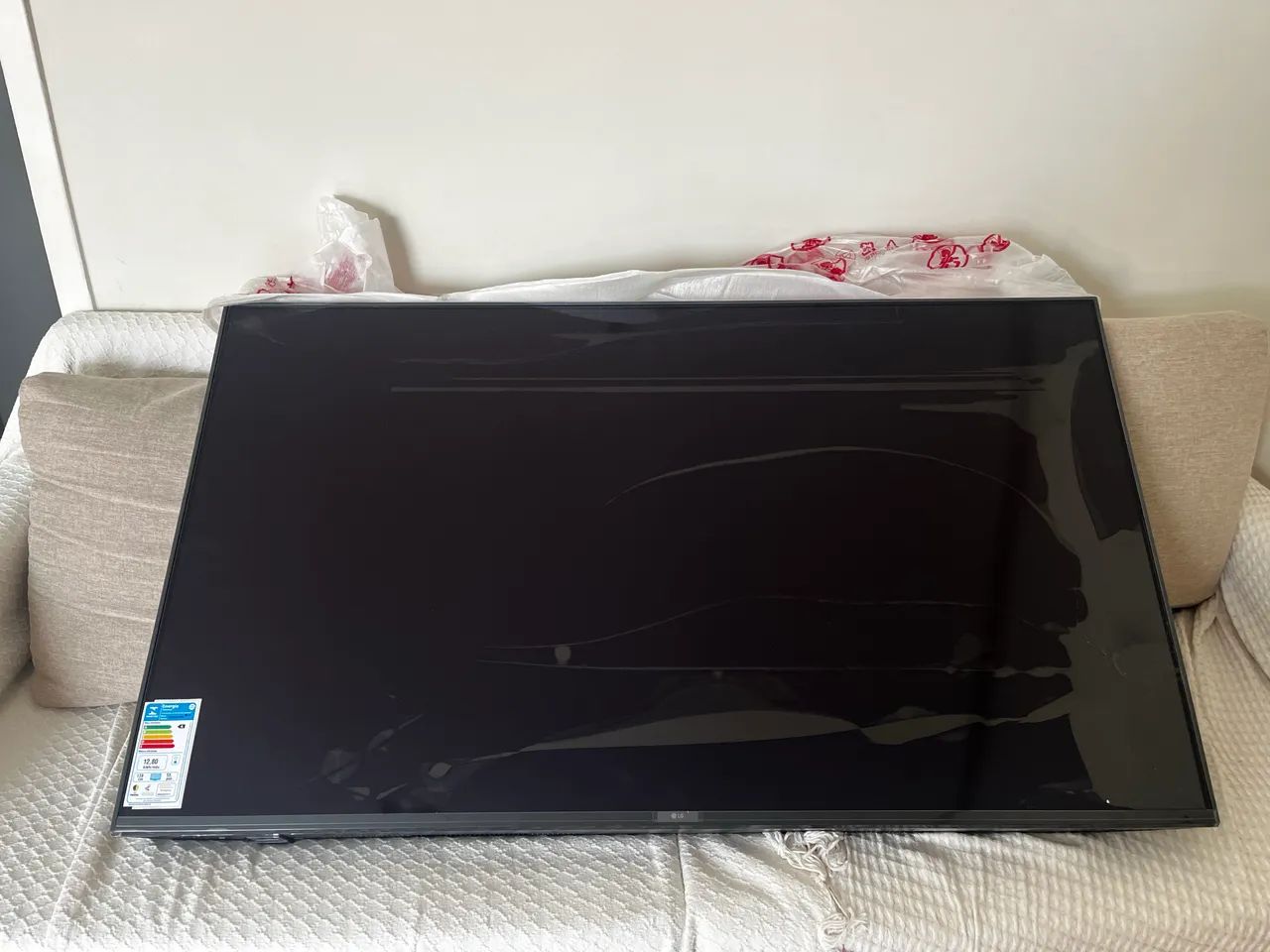 Tv 55 polegadas com a tela quebrada para vender  - Foto 2