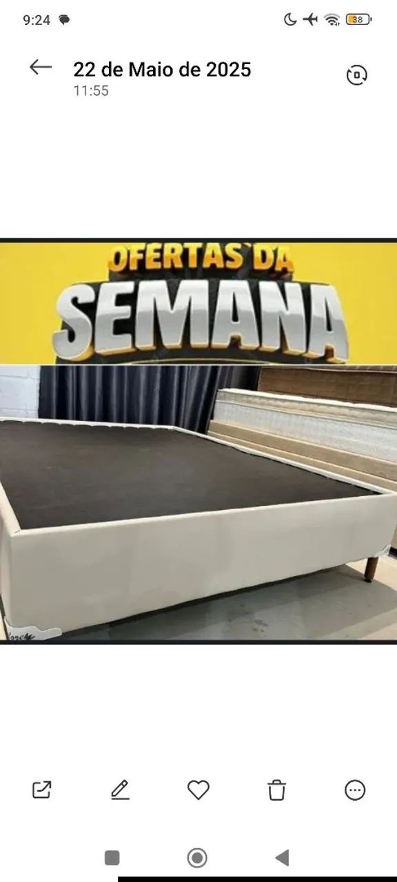 Mega promoção de Base para Colchão Padrão!!