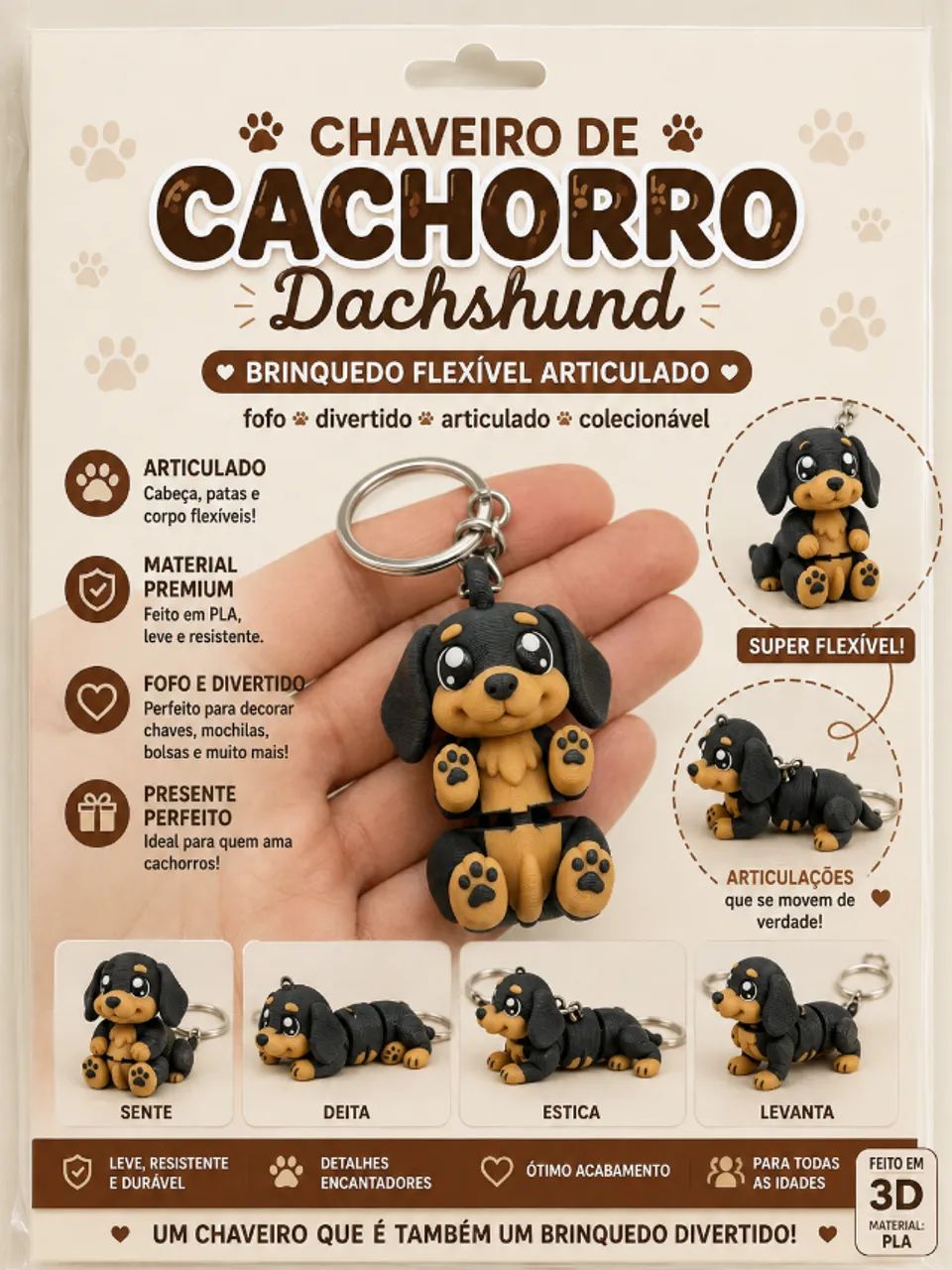 CHAVEIRO PET - ARTICULADO