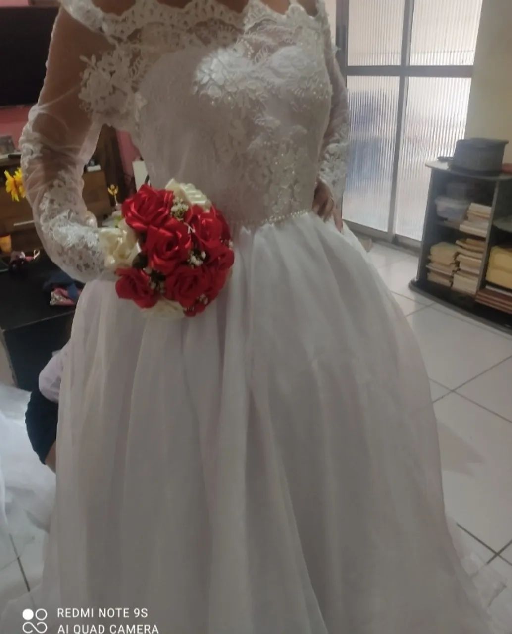 Vestido de noiva estilo princesa - Foto 3