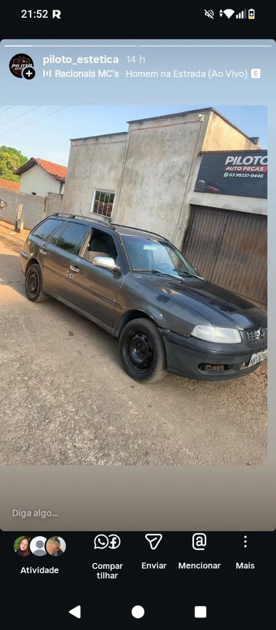 Volkswagen Parati 1000 MI 16V 2P E 4P 2000