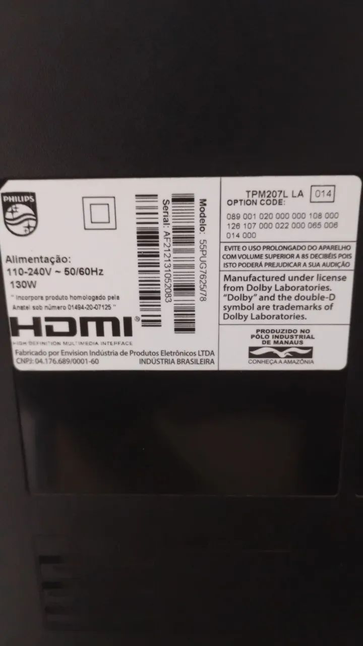 Tv 55 polegadas smart 4k - Foto 3