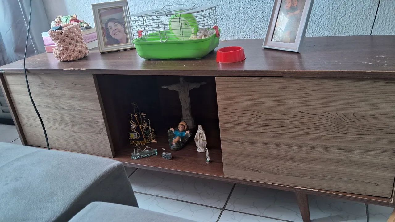 Troco tack modelo vintage por painel para tv 32 polegadas