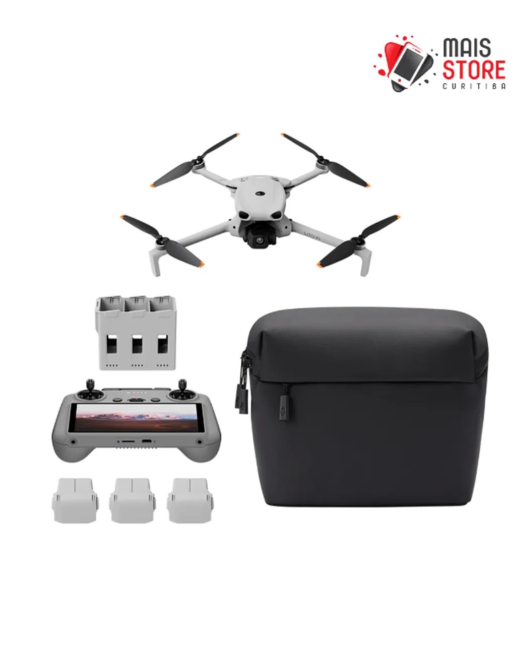 Drone DJI Lito X1 Fly More Combo Plus (DJI RC 2) - Lacrado na caixa