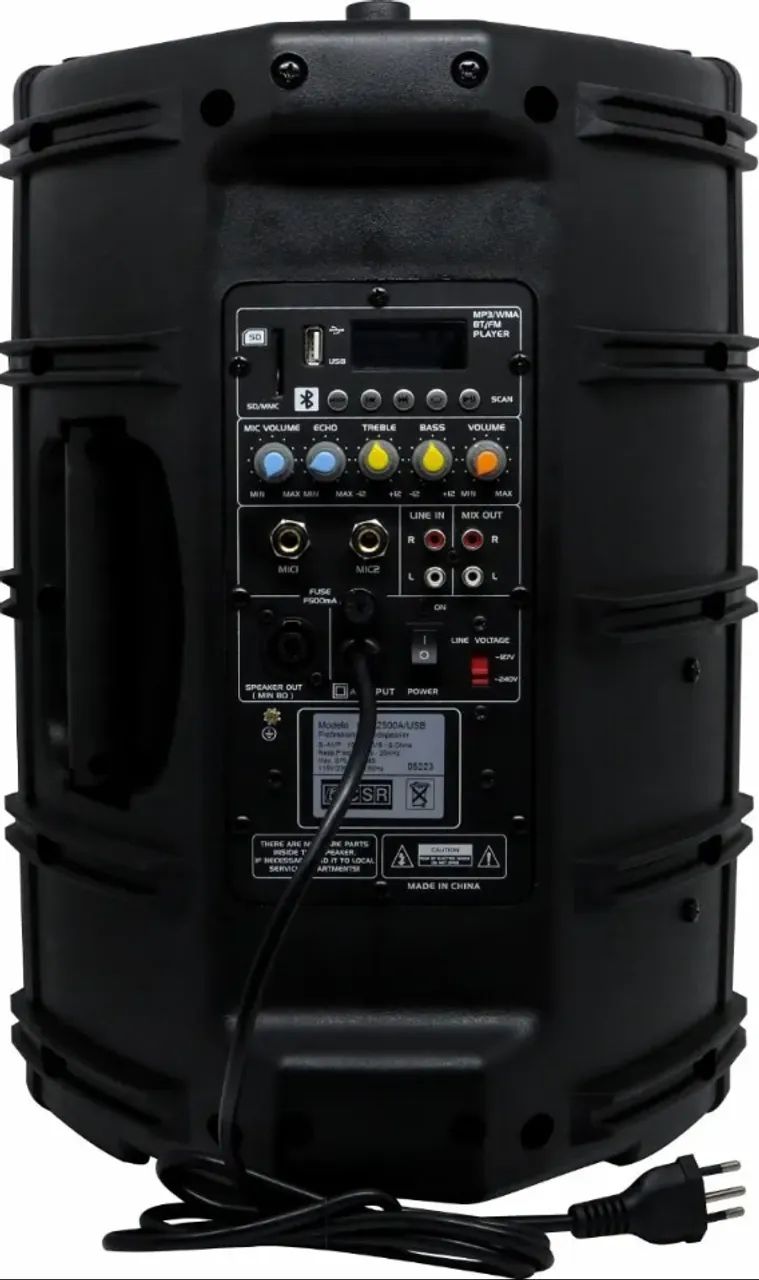 Caixa de Som Ativa Csr 2500a Usb Bluetooth - Foto 4
