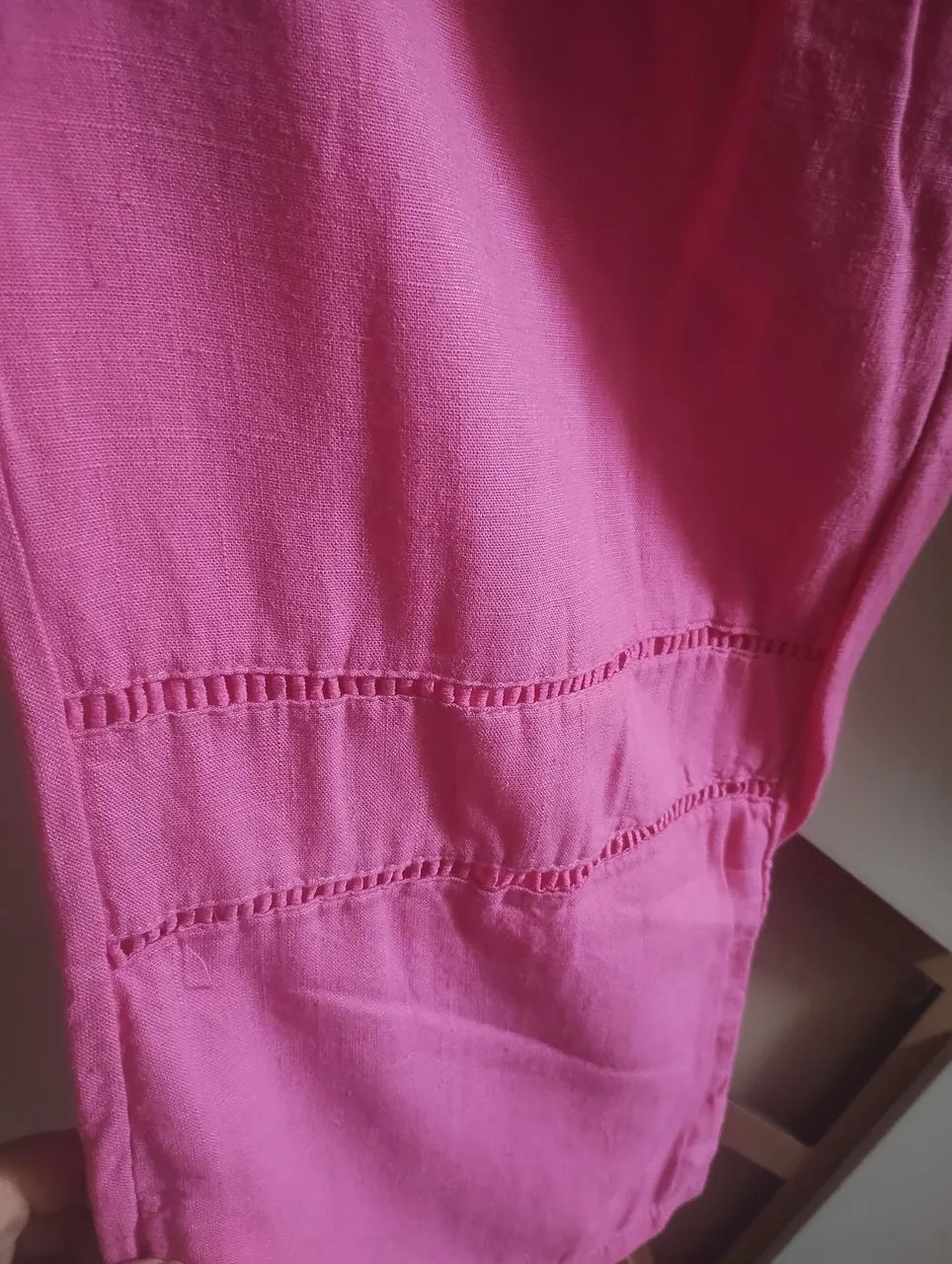 Calça Rosa Fluída  - Foto 2