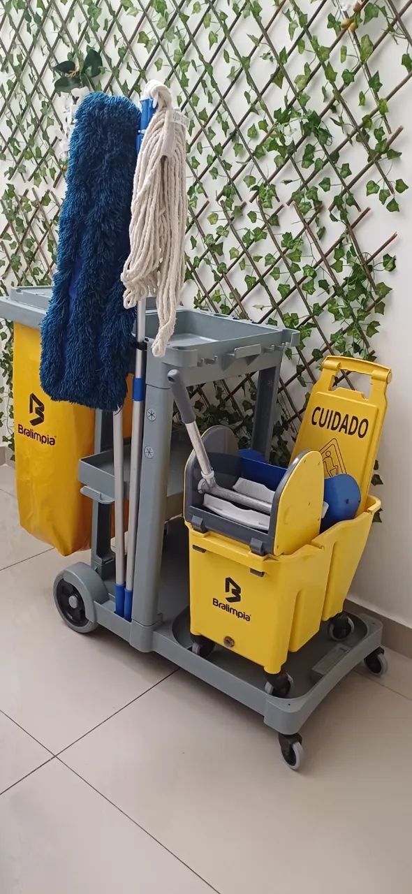 Kit para limpeza profissional BRASLIMPIA