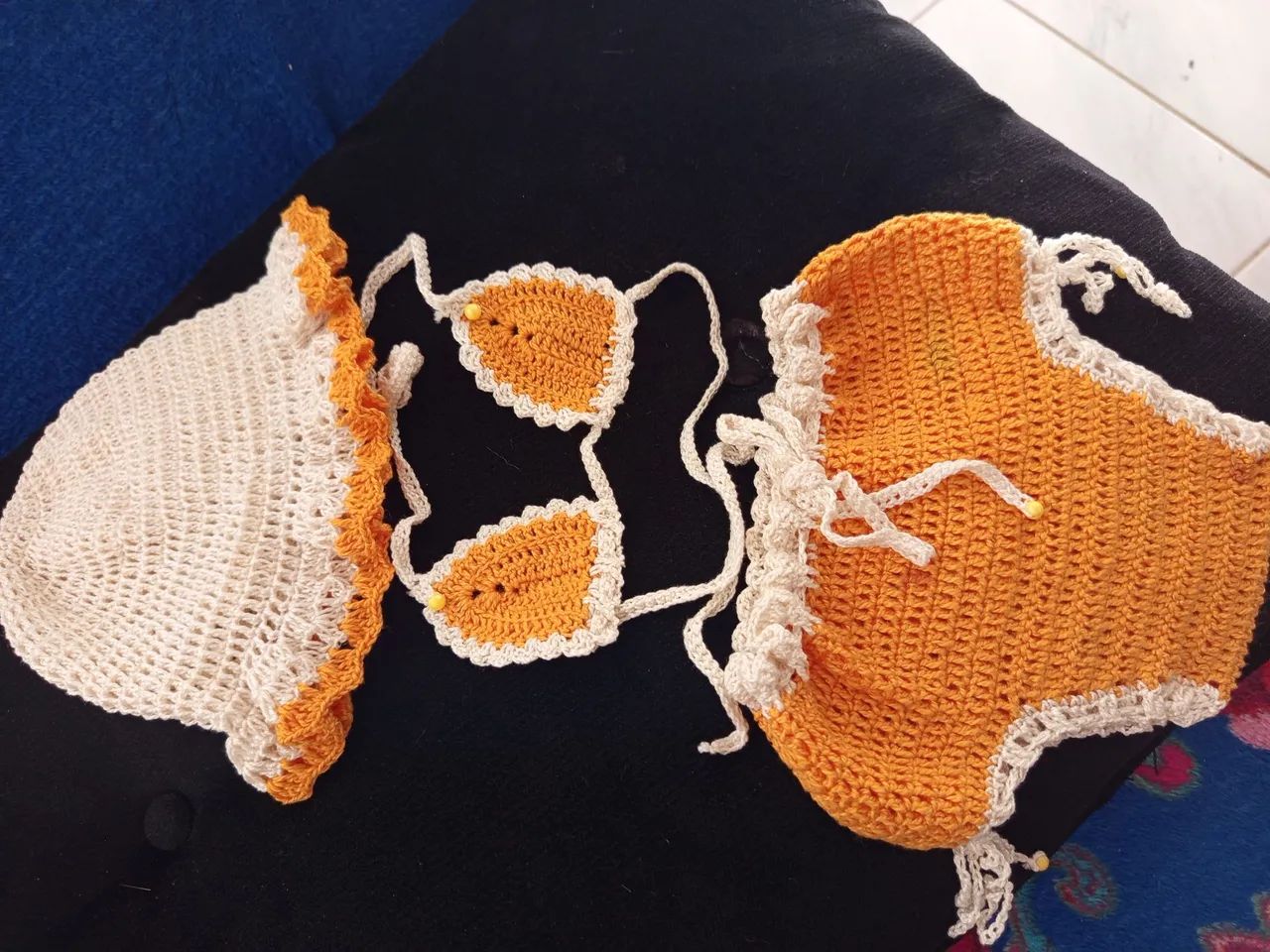 Peças de crochê pra bebês - Foto 2
