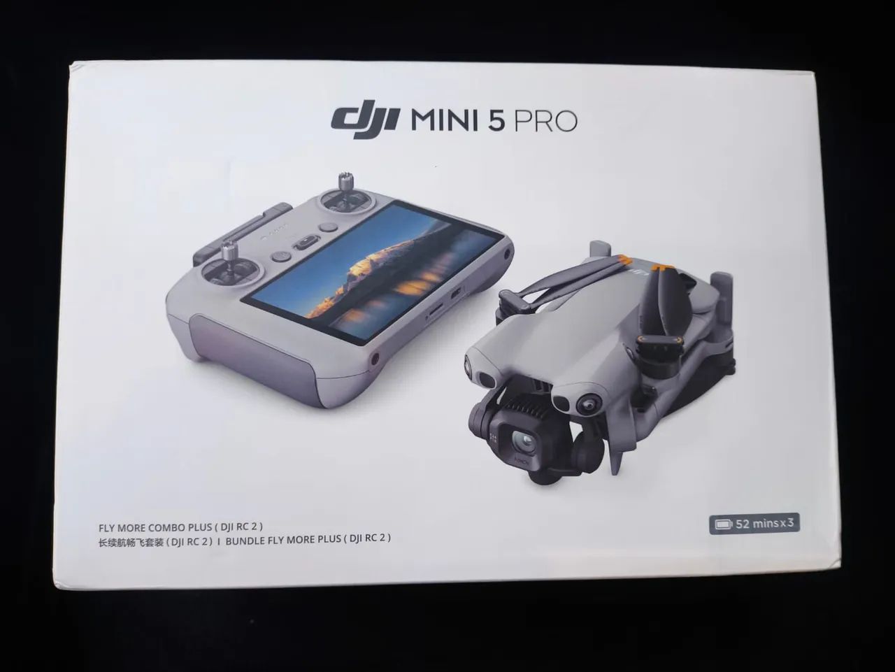 Dji mini 5 pro combo fly more Plus com controle de tela semi novo - Foto 3