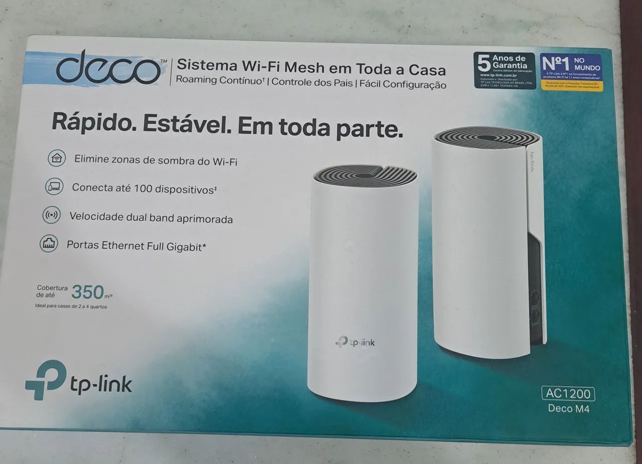 Roteador Mesh TP-Link Deco M4 