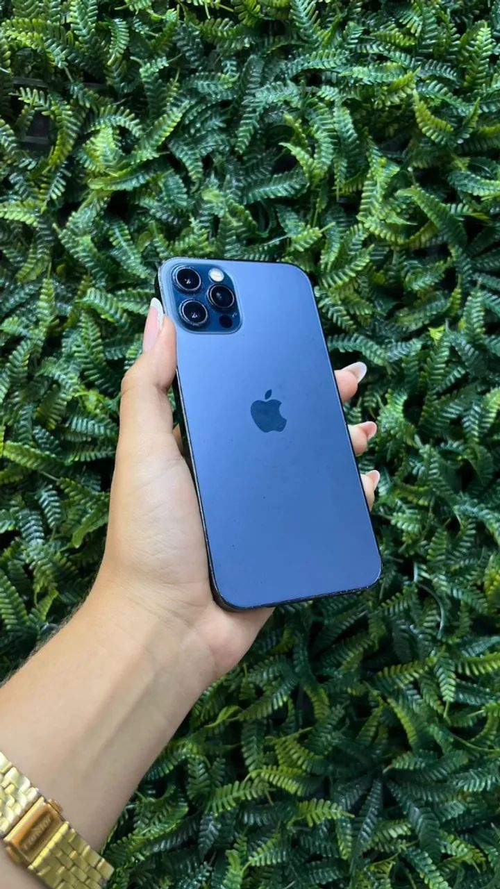 IPHONE 12 PRO 256GB AZUL 85%  Aparelho todo original 