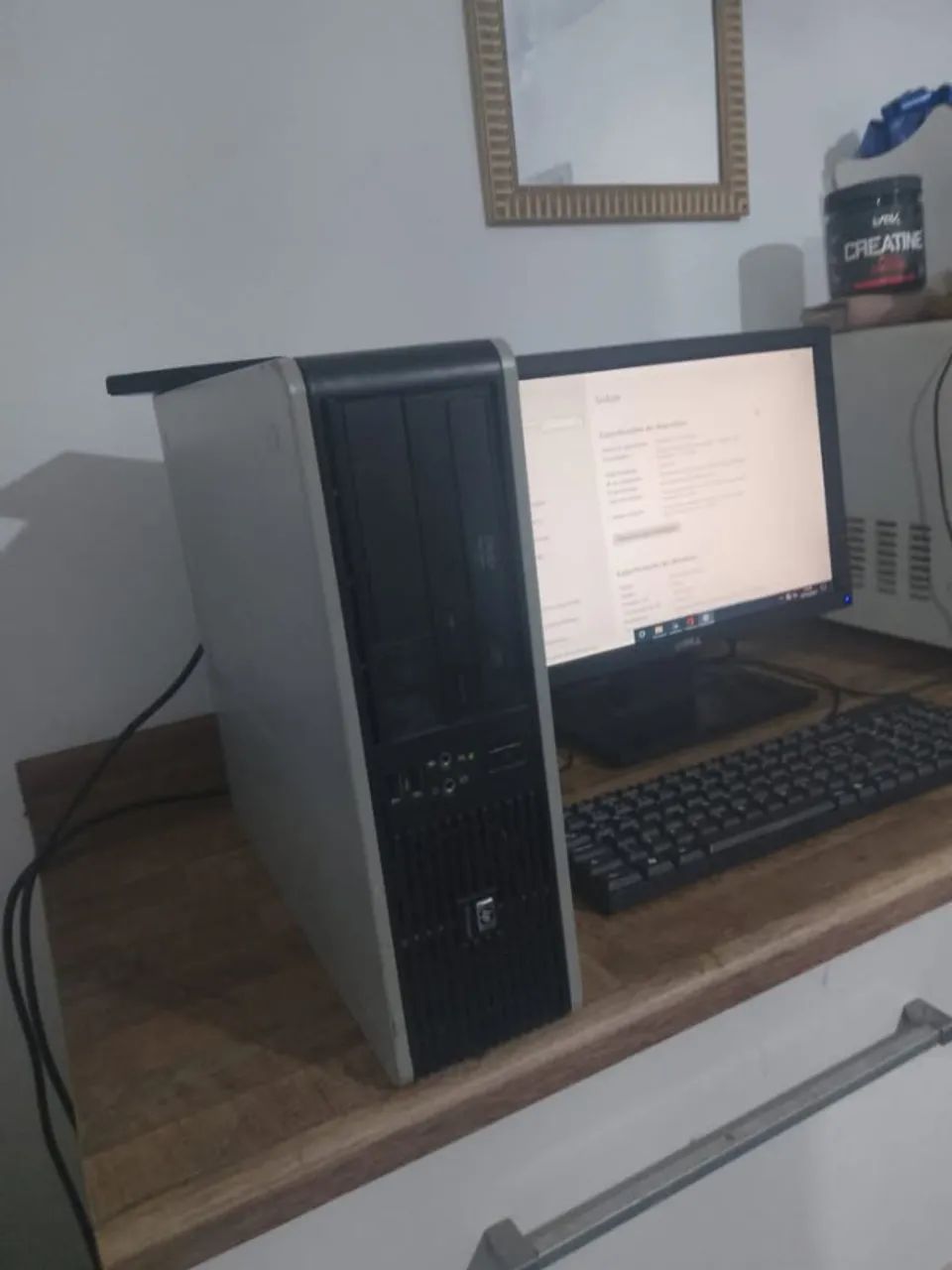 Computador Hp Compaq Core 2 Duo - Foto 2