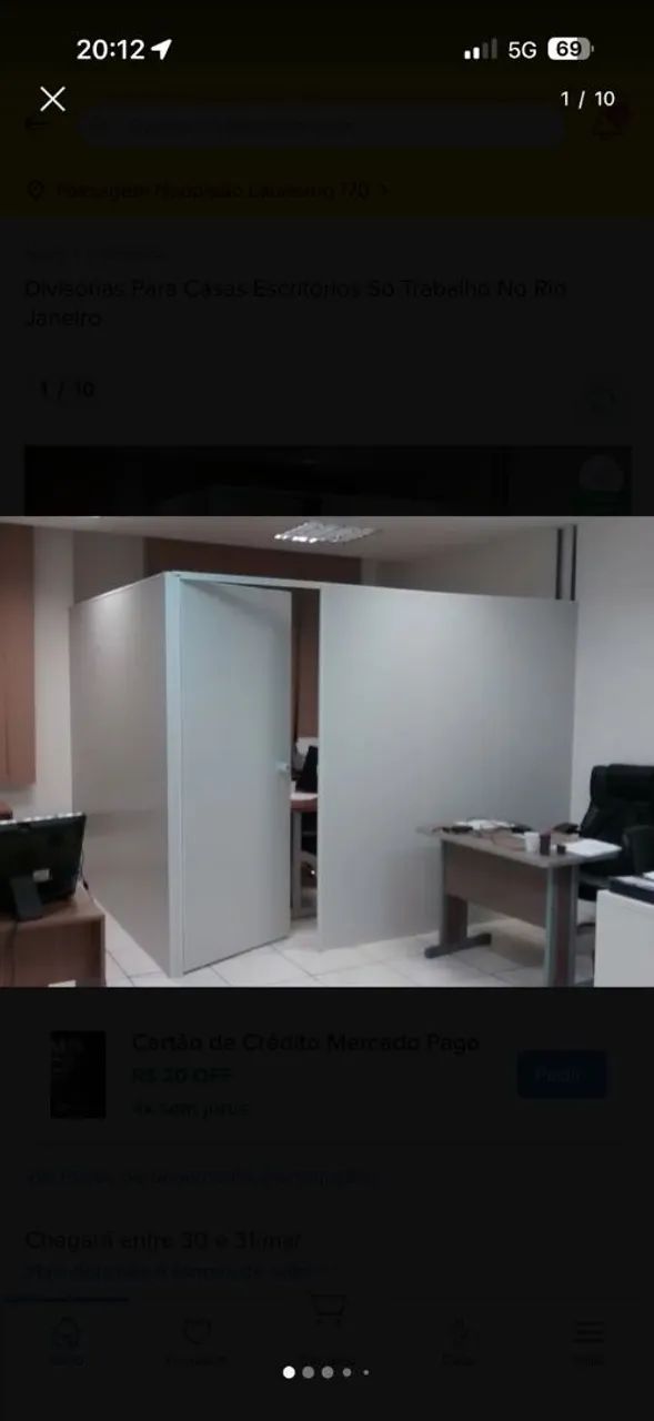 Divisória e com seu Antônio  - Foto 3