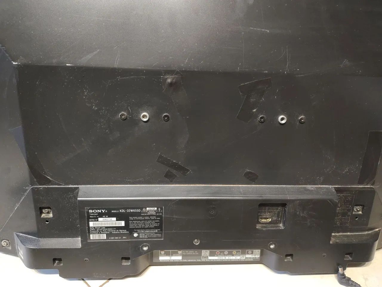 "2" Tvs 32p com defeito - Foto 4