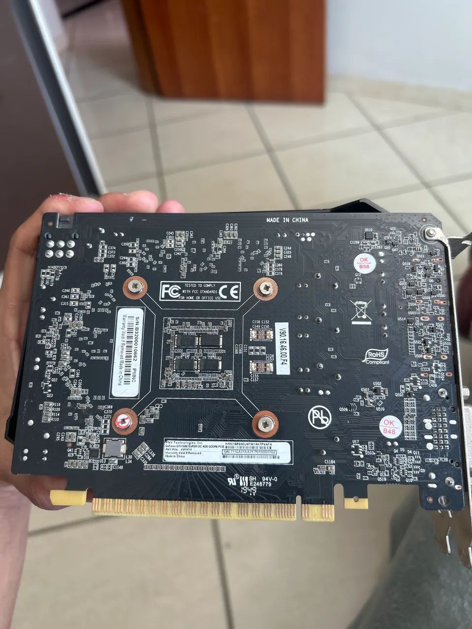 Placa de vídeo Geforce GTX1650 super - Defeito - Foto 2