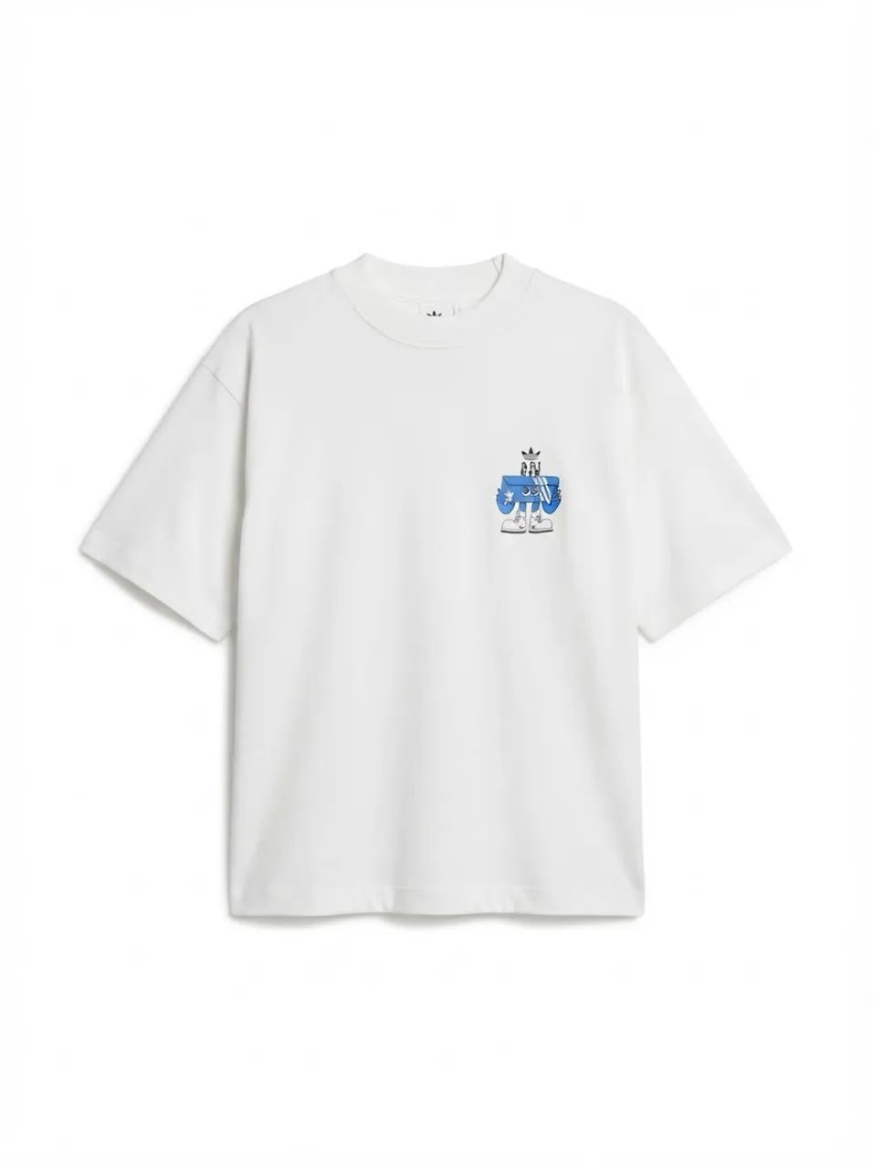 Camisa Over size de branca Adidas - Foto 2