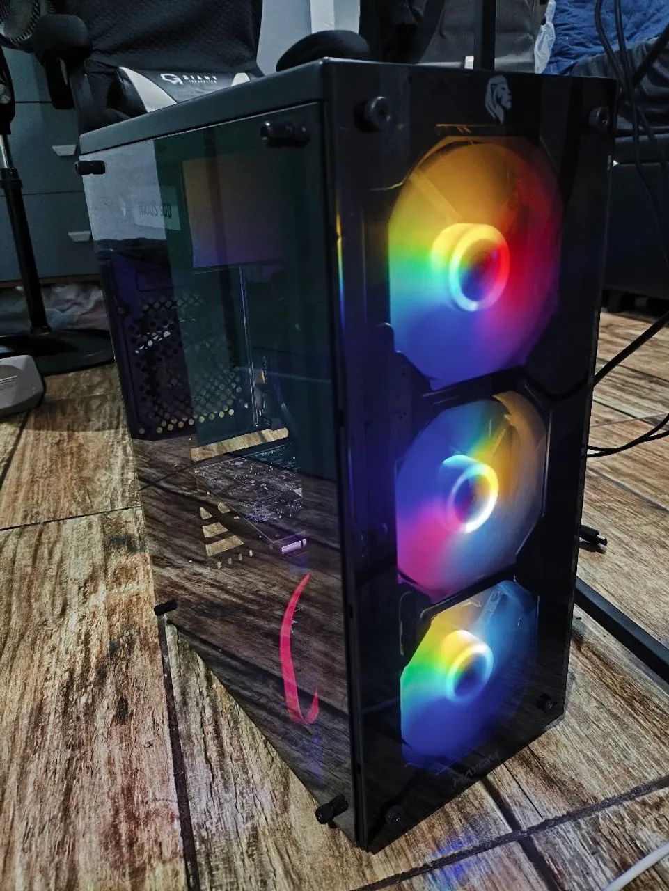 Pc gamer Ryzen e placa de vídeo 