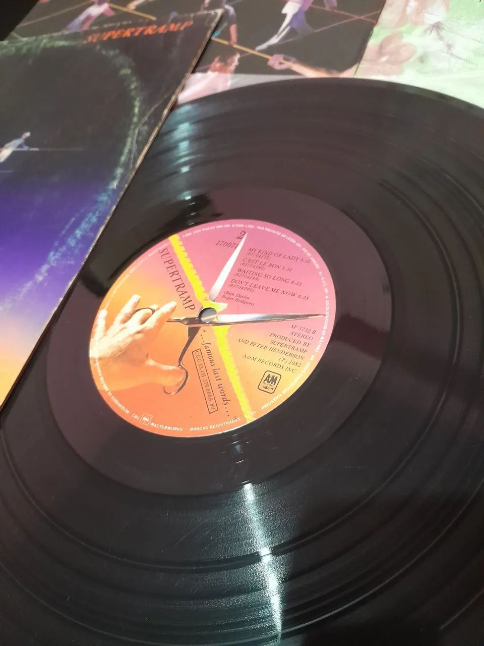 Supertramp ...Famous Last Words... Lp Disco de Vinil - Rock Progressivo - Foto 2