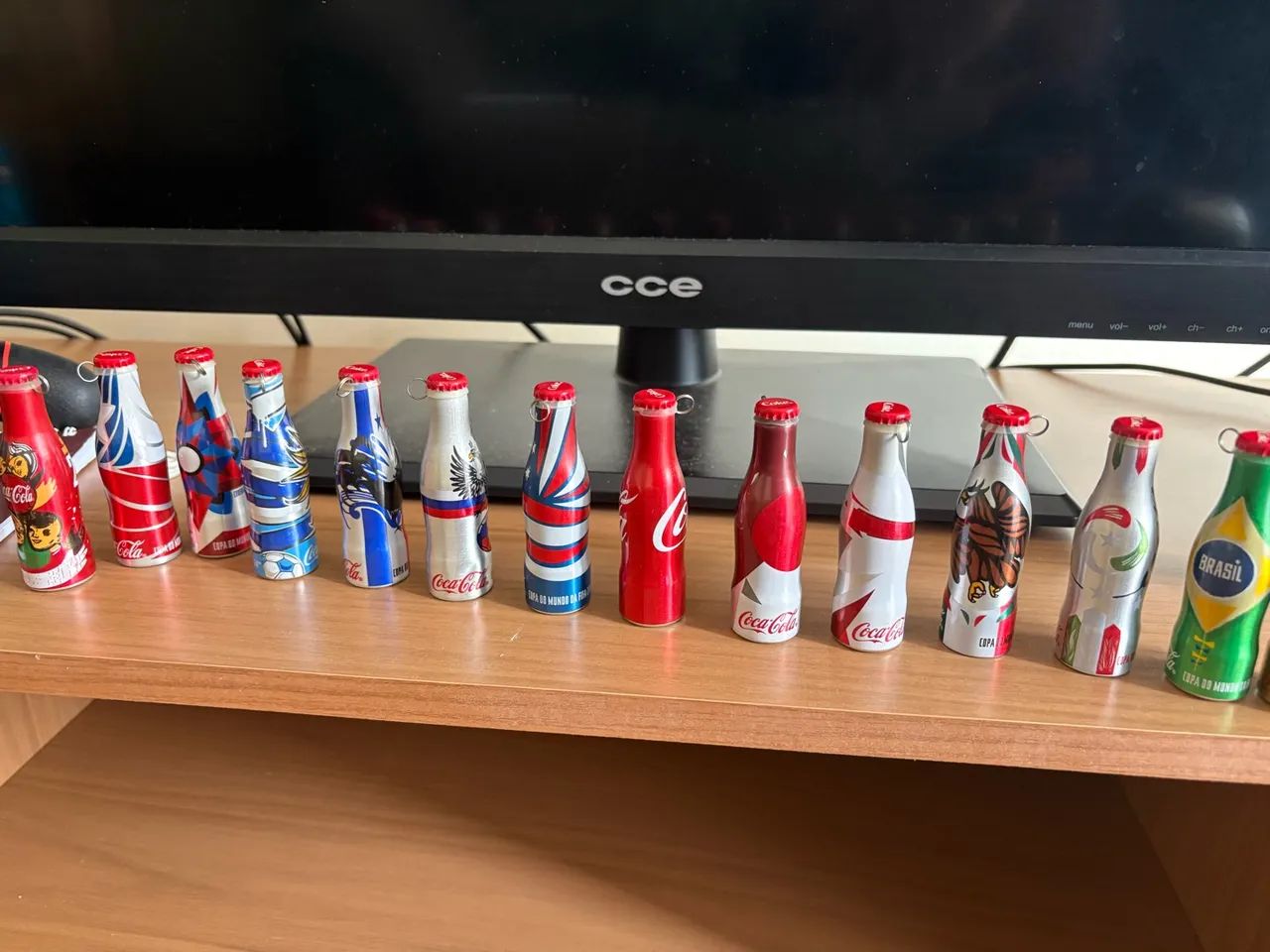 Garrafinhas coca cola copa 2014