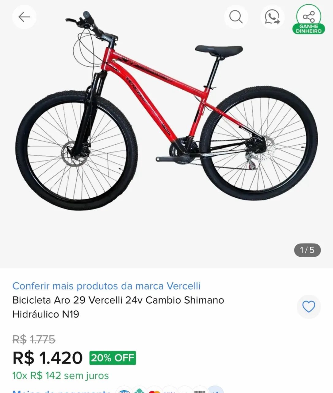 Bicicleta Vercelli - Foto 4