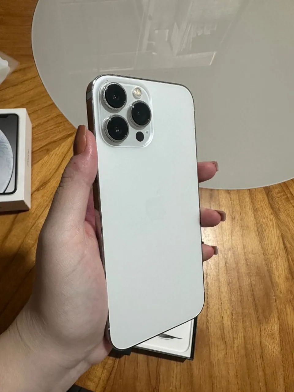 iPhone 13 Pro Max 256GB Branco - Foto 5