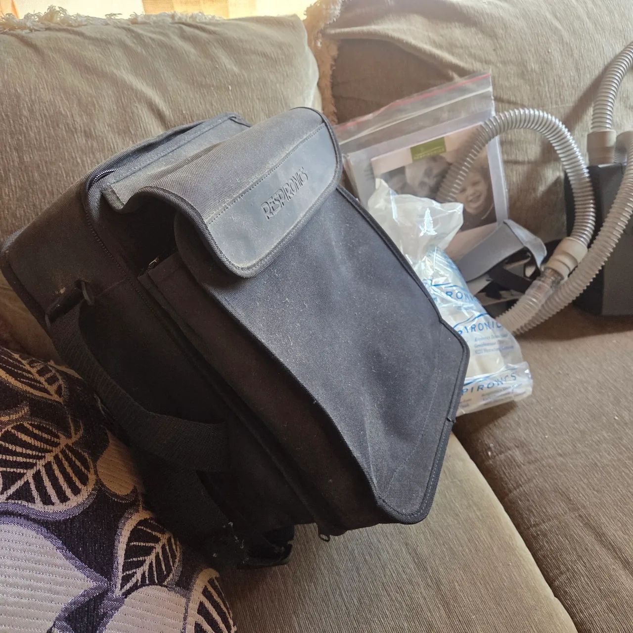 CPAP REM STAR M, com fonte , traqueia e bolsa - Foto 3