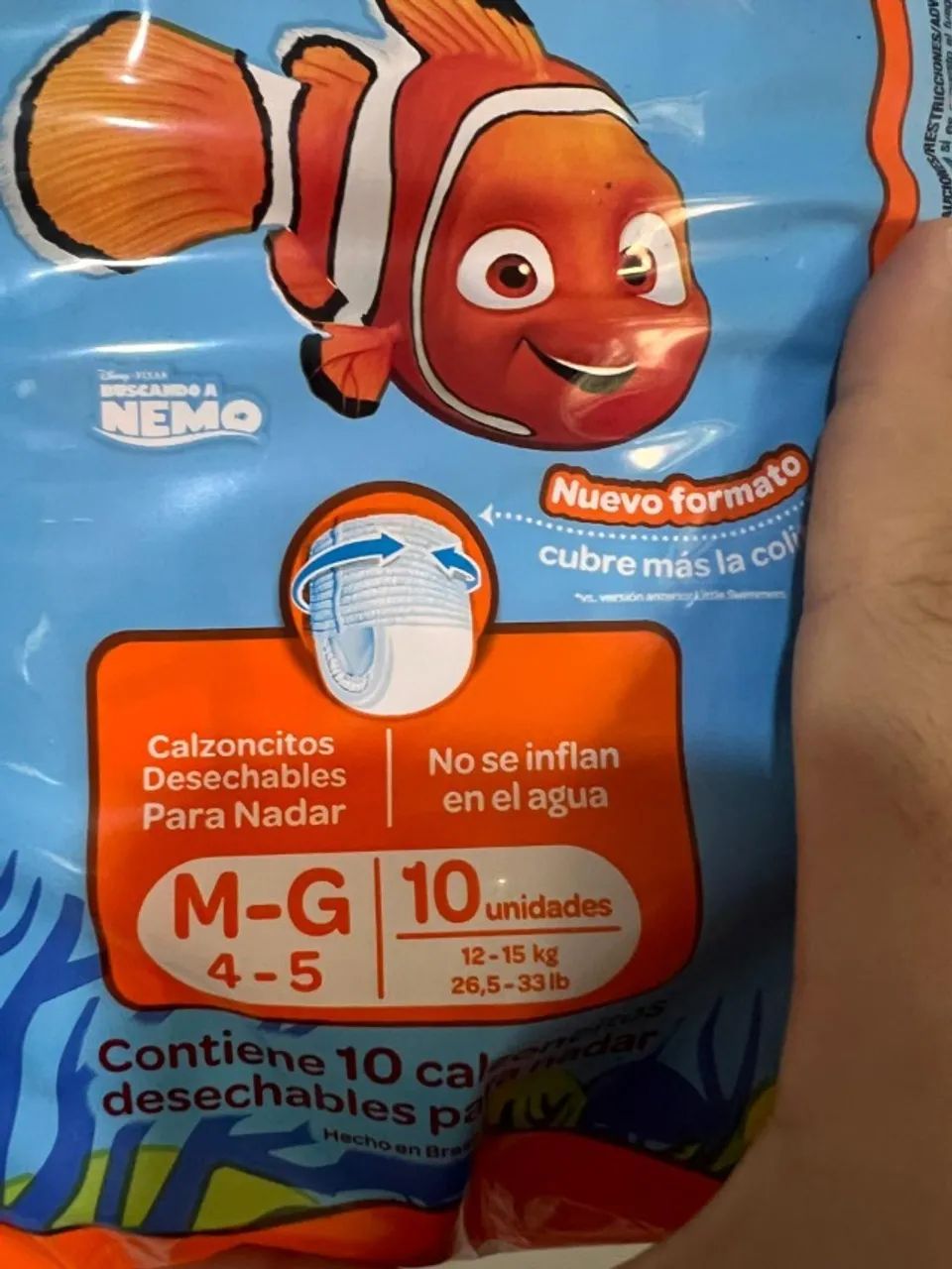 Kit com 2 Pacotes Fralda de Piscina Huggies M-G 10 unidades cada - Foto 2