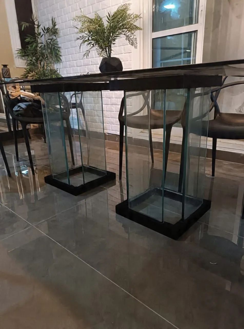 2 base de mesa elegantes e semi novas, as duas por 370 ou cada uma a 250. - Foto 5