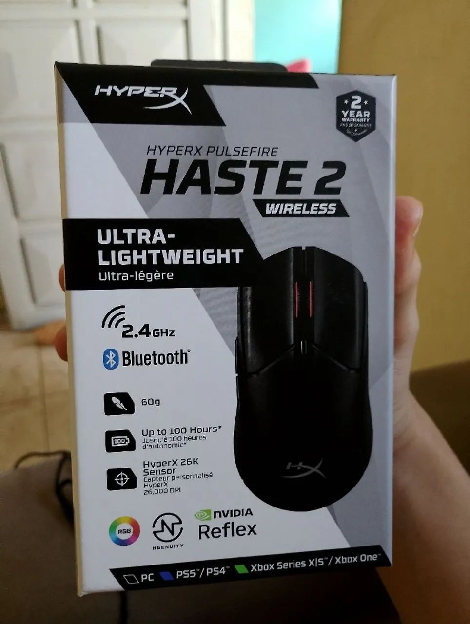 Mouse Hyperx PulseFire Haste 2 Wireless