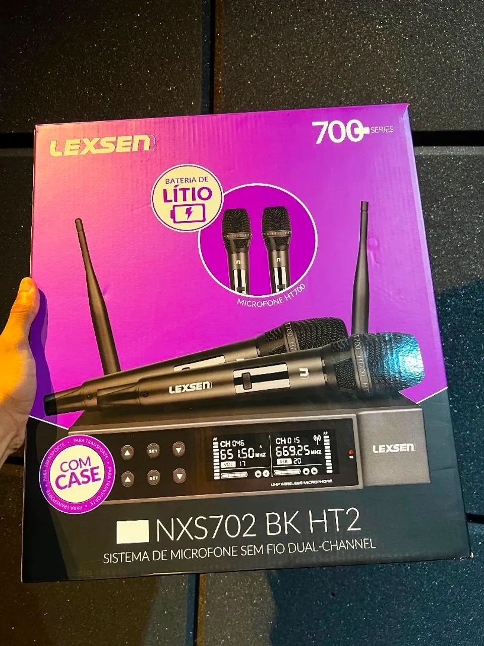 Microfone Lexsen 