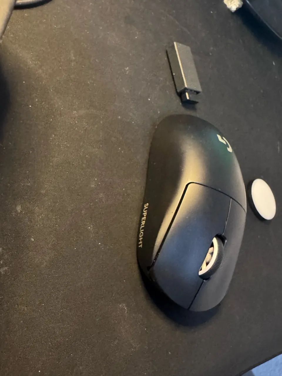 Mouse G Pro x Superlight com feets tiger Ice v2 - Foto 4