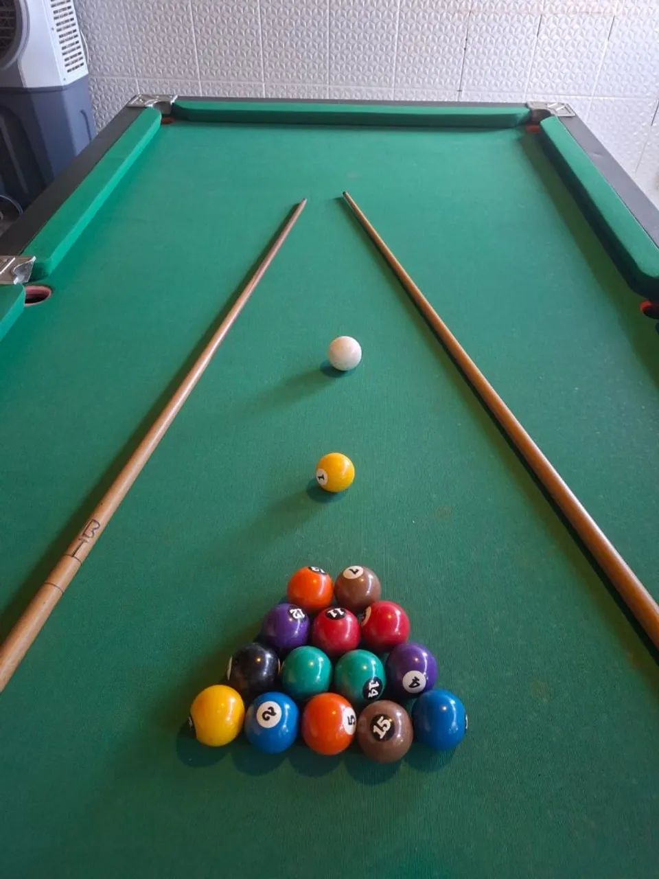 Vendo uma mesa de sinuca chamar no whatsapp * - Foto 4