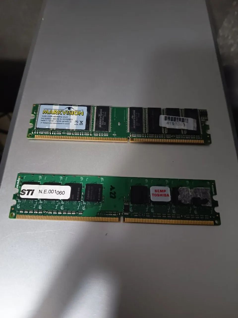 Memórias Ram's DDR e DDR2