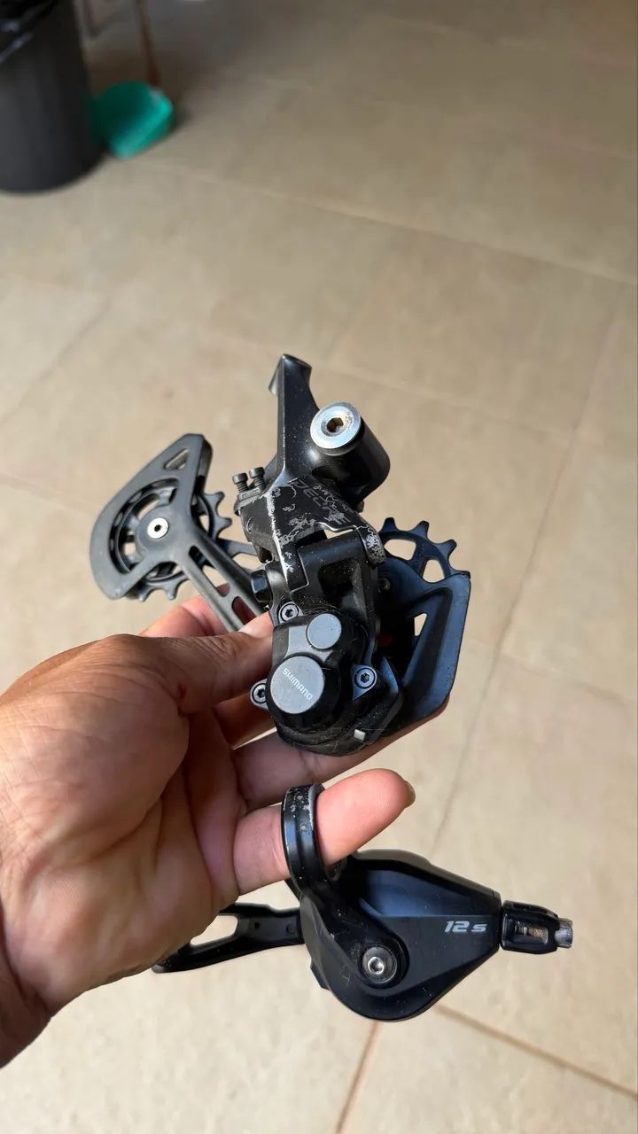 Câmbio e Trocador Deore 12V