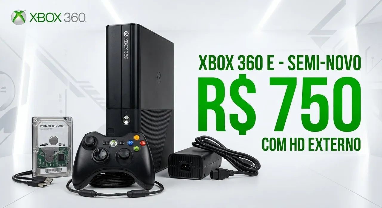 Xbox 360 á venda