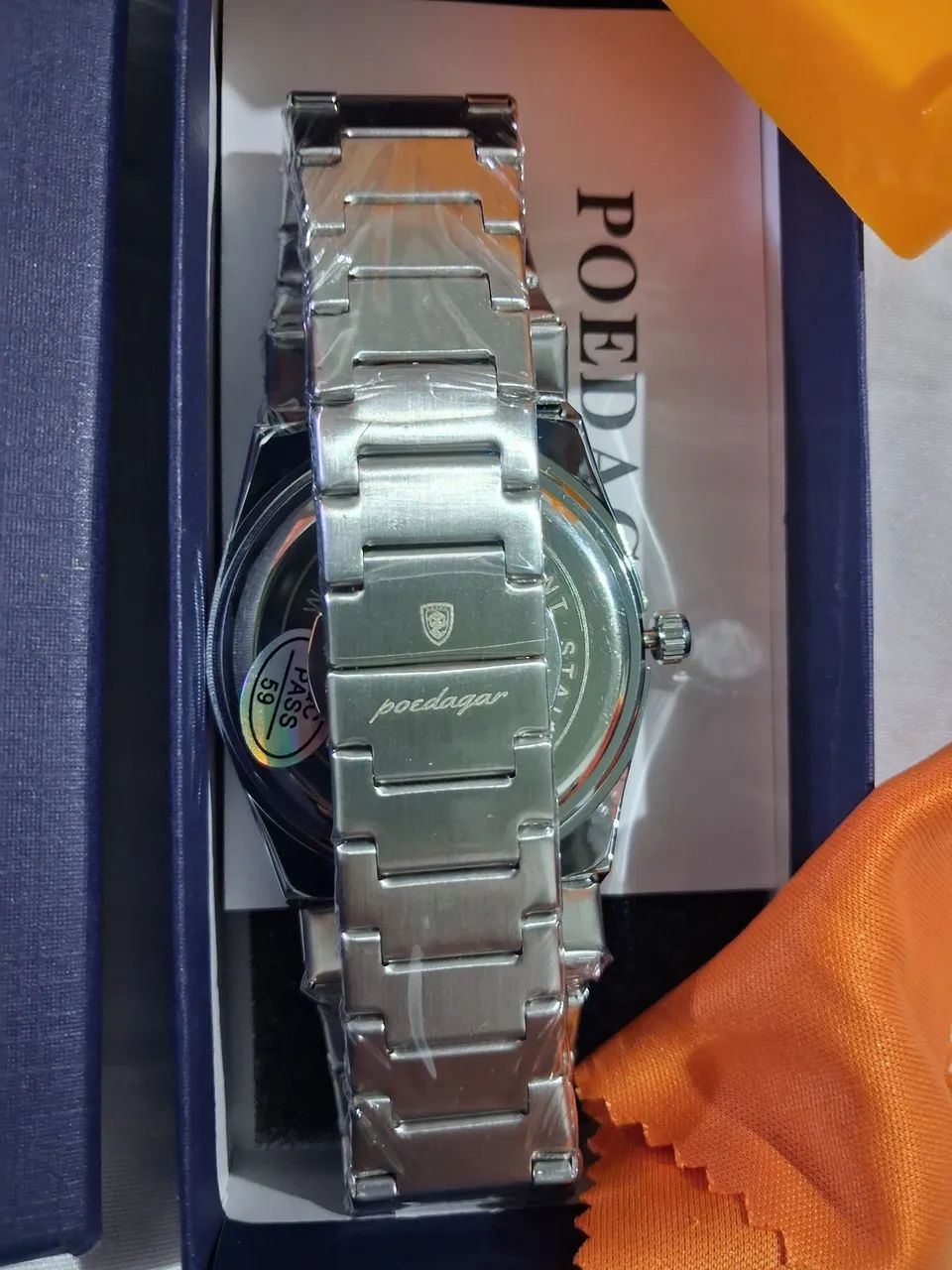 Poedagar Signature Original Aço Inox Cinza - Foto 3