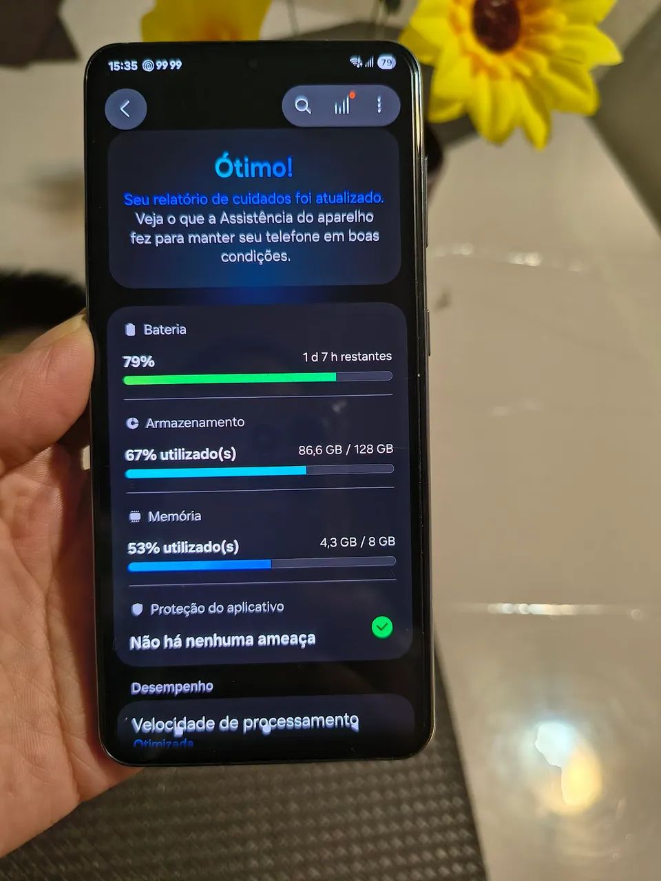 Vendo ou troco S21 de 128gb e 8 de Ram  - Foto 3
