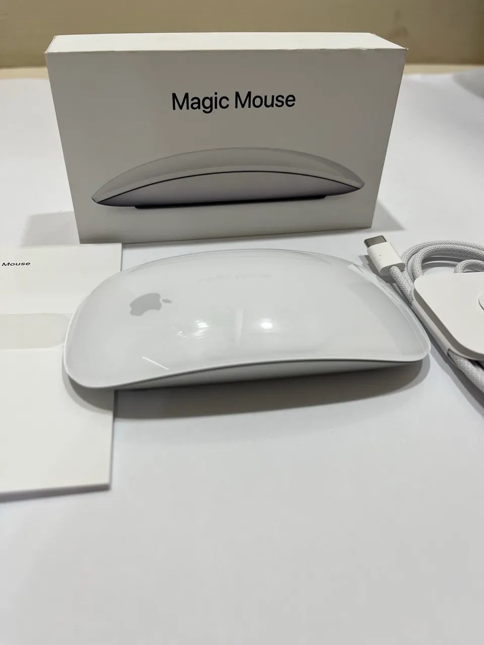 新品未使用｜USB-C｜APPLE MAGIC MOUSE 4｜A3204｜純正 Apple Magic Mouse A3204 Original Branco Usb-c Completo